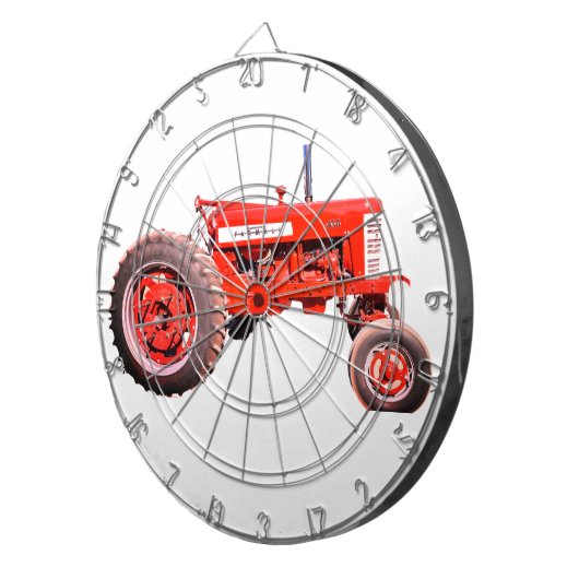 Red Tractor Dart Board Dartbord (Voorkant Rechts)