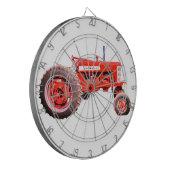 Red Tractor Dart Board Dartbord (Voorkant Links)