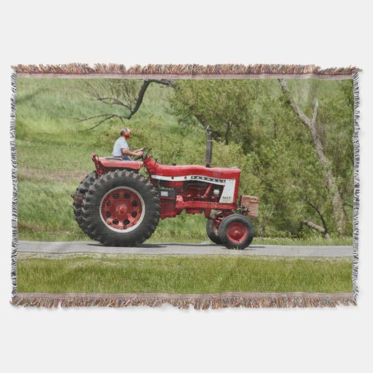 Red Tractor Deken (Voorkant)