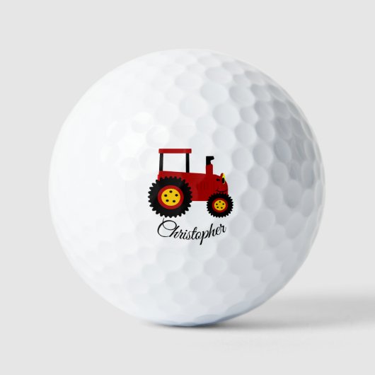 Red Tractor Golfballen (Voorkant)