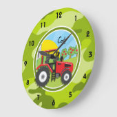 Red Tractor; heldere groene camo, camouflage Grote Klok (Hoek)