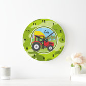 Red Tractor; heldere groene camo, camouflage Grote Klok (Huis)