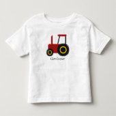 Red Tractor Kinder Shirts (Voorkant)