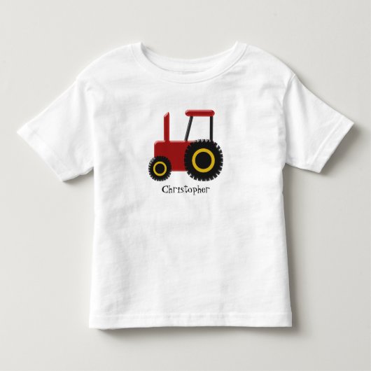 Red Tractor Kinder Shirts (Voorkant)