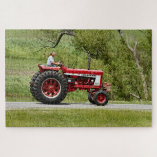 Red Tractor Legpuzzel