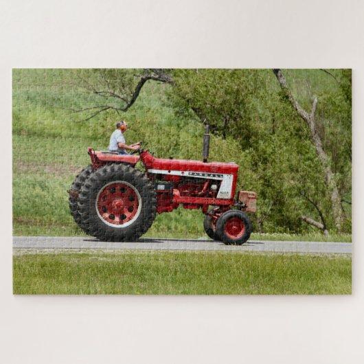 Red Tractor Legpuzzel (Horizontaal)