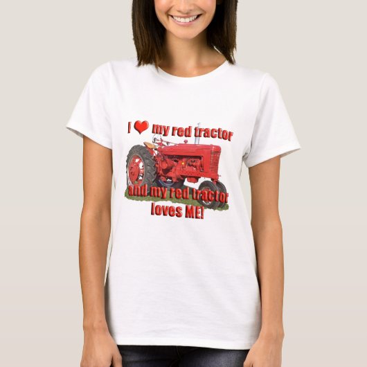 red_tractor_liefde t-shirt (Voorkant)