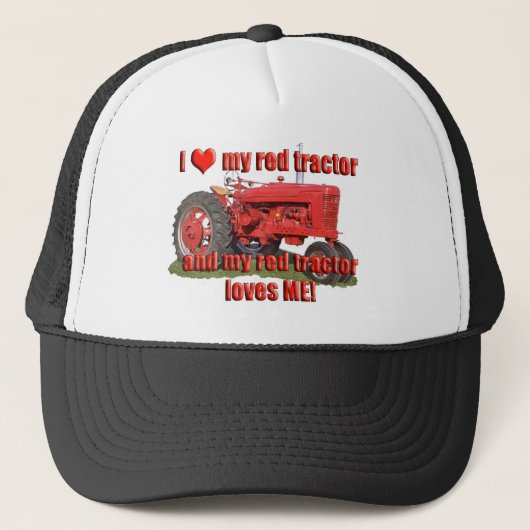 red_tractor_liefde trucker pet (Voorkant)