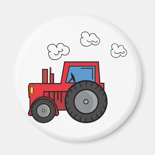 Red Tractor Magneet (Voorkant)