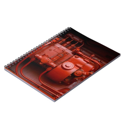 Red Tractor-motor Notitieboek (Linkerzijde)