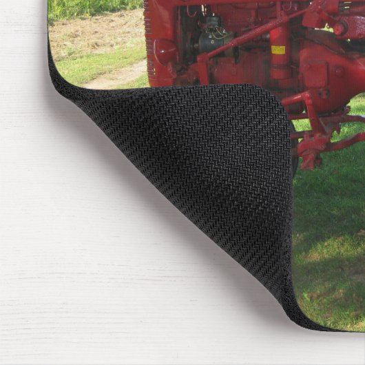Red Tractor Mousepad Muismat (Hoek)
