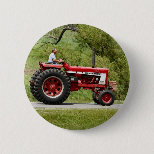 Red Tractor Ronde Button 5,7 Cm (Voorkant)