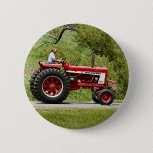 Red Tractor Ronde Button 5,7 Cm