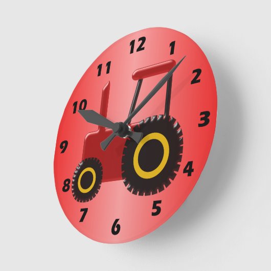 Red Tractor Ronde Klok (Hoek)