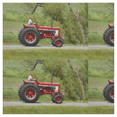 Red Tractor Stof (Close Up)