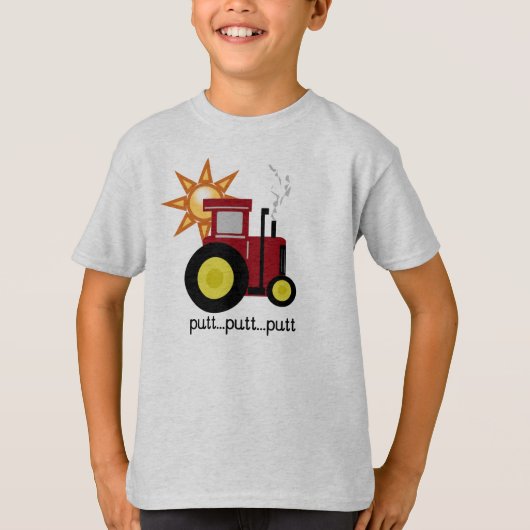 Red Tractor T-shirt (Voorkant)