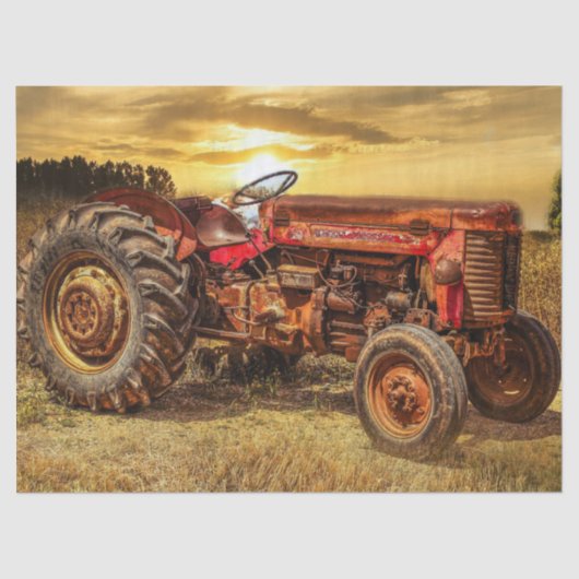 Red Tractor Tissuepapier (Voorkant)