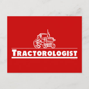 Red Tractor, tractoroloog Briefkaart