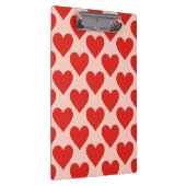 Red, traditional Valentine's day heart Klembord (Rechts)