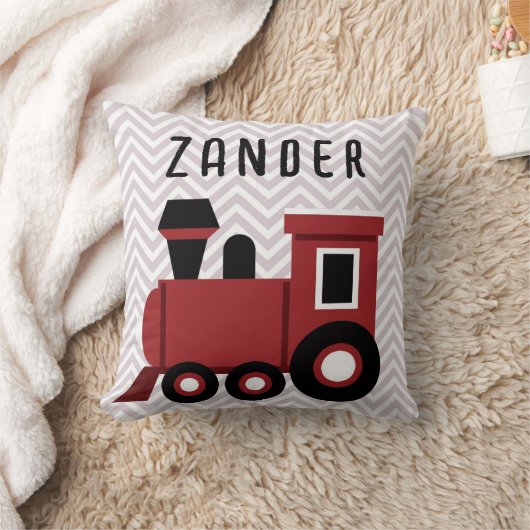 Red Train Boys kamer Kinder Kussen (Deken)