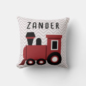 Red Train Boys kamer Kinder Kussen (Voorkant)