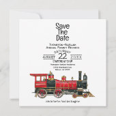 Red Train Familie Reünie Save The Date (Achterkant)