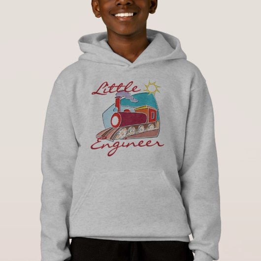 Red Train Little Engineer Tshirts en Gifts (Voorkant)