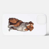 Red Tri Australian Shepherd Case-Mate iPhone Case (Achterkant (horizontaal))