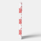 Red Tribal Arrow-patroon Case-Mate iPhone Case (Achterkant / Rechts)