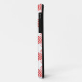 Red Tribal Arrow-patroon Case-Mate iPhone Case (Achterkant/links)