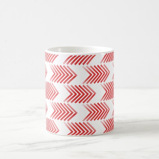 Red Tribal Arrow-patroon Koffiemok (Center)