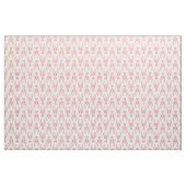 Red Tribal Lobster Nautical Stof (Fat Quarter)