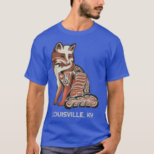 Red Tribal van Louisville KY Native American Artwo T-shirt