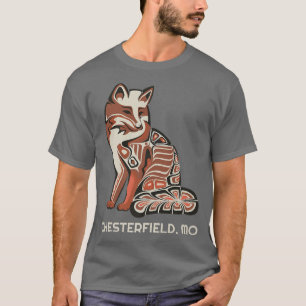 Red Tribal voor Chesterfield Native American Artwo T-shirt