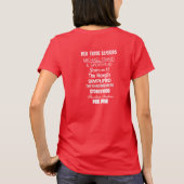 Red Tribe Dames T T-shirt (Achterkant)