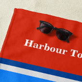 Red Trimmed Hilton Head Harbour Town Lighthouse Strandlaken