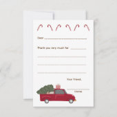 Red Truck Bedankt, vul de lege kaart in (Voorkant)