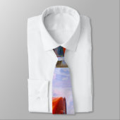 RED TRUCK BIG RIG TRUCKERS MODE STROPDAS (Gebonden)