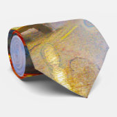 RED TRUCK BIG RIG TRUCKERS MODE STROPDAS (Opgerold)