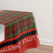 Red Truck Blanket Red Truck Gift, prettig kerstfee Tafelkleed (Voorbeeld)