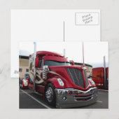 Red Truck Briefkaart (Voorkant / Achterkant)