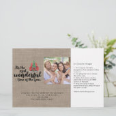 Red Truck Burlap Snoep Bar Wrapper (Staand voorkant)