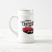 Red  Truck Custom Beer Stein Bierpul (Links)