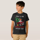 Red Truck Dit is mijn kerstfilm kijken Buff T-shirt (Voorkant volledig)