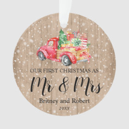 Red  Truck | Eerste Kerstdag Ornament