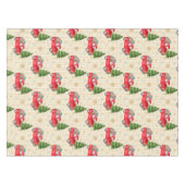 Red Truck en kerstboomtablet Tafelkleed (Voorkant (Horizontaal))