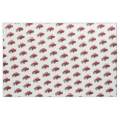 Red Truck Fabric Stof (Fat Quarter)