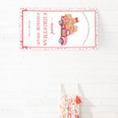 Red Truck Gingerbrood Cookie Swap Banner (Insitu)