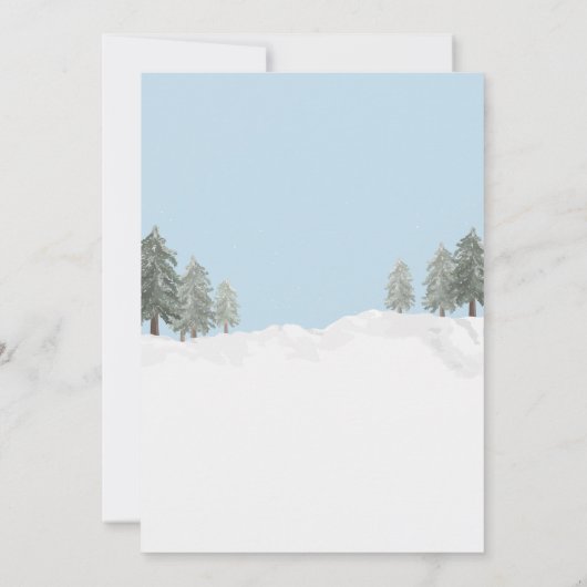  Red Truck Holiday Baby shower Uitnodiging (Achterkant)