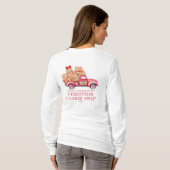 Red Truck Kerstkoekje Swap T-shirt (Achterkant volledig)